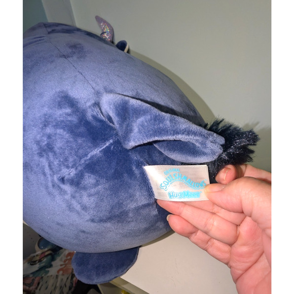21" Perni Blue Highland Cow Bull Squishmallows Hug Mees Plush Stuffed Animal - Picture 5 of 6